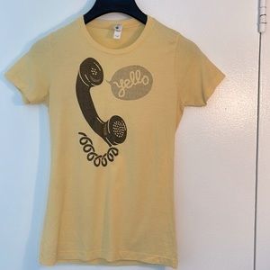 Yellow T-shirt *